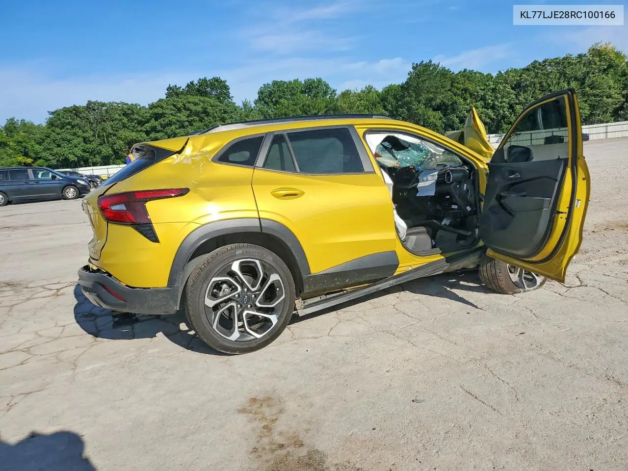 2024 Chevrolet Trax 2Rs VIN: KL77LJE28RC100166 Lot: 59303086