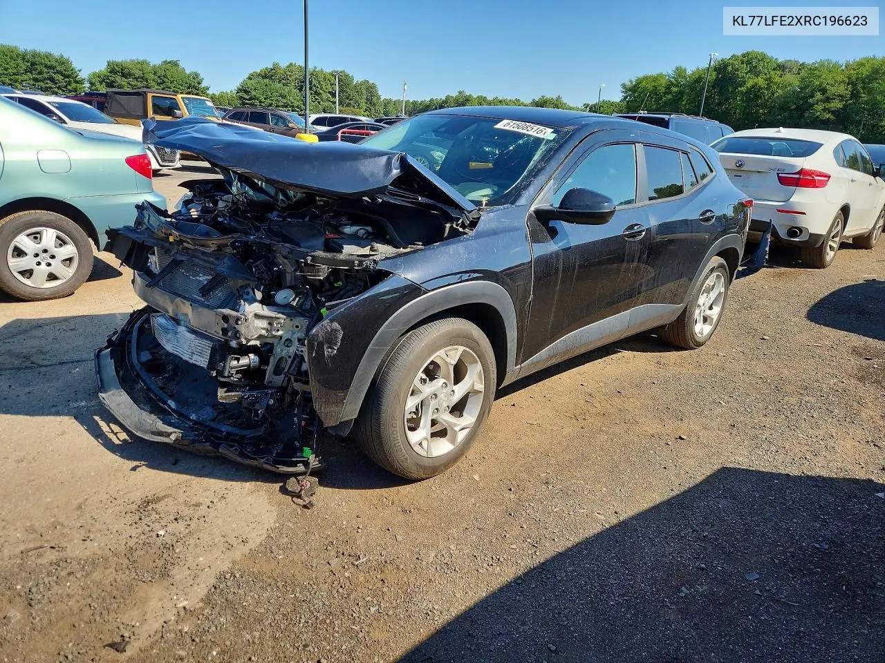 2024 Chevrolet Trax Ls VIN: KL77LFE2XRC196623 Lot: 61508516