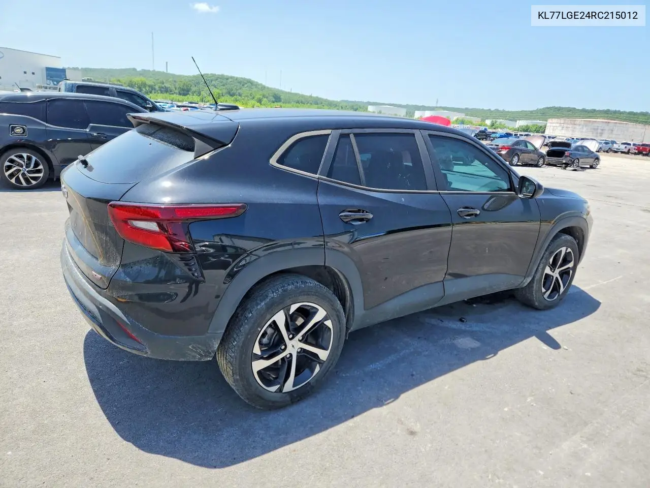 2024 Chevrolet Trax 1Rs VIN: KL77LGE24RC215012 Lot: 61727186