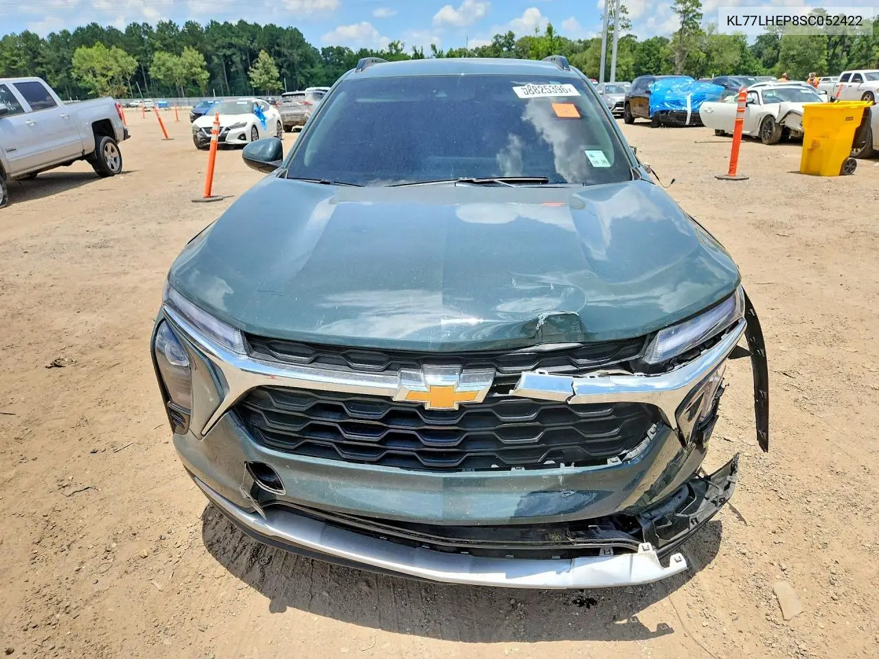 2025 Chevrolet Trax 1Lt VIN: KL77LHEP8SC052422 Lot: 58825396