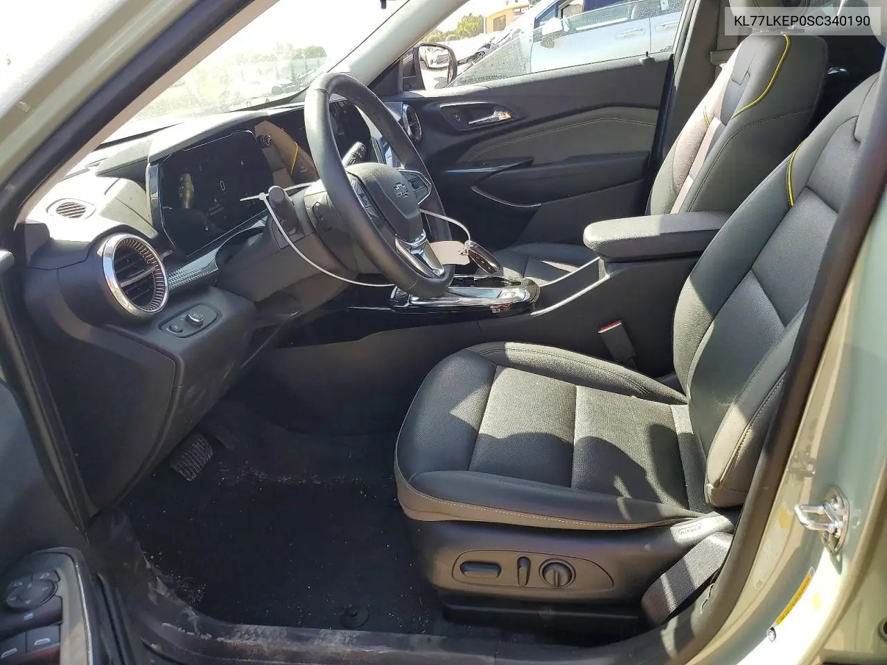 2025 Chevrolet Trax Activ VIN: KL77LKEP0SC340190 Lot: 58981056