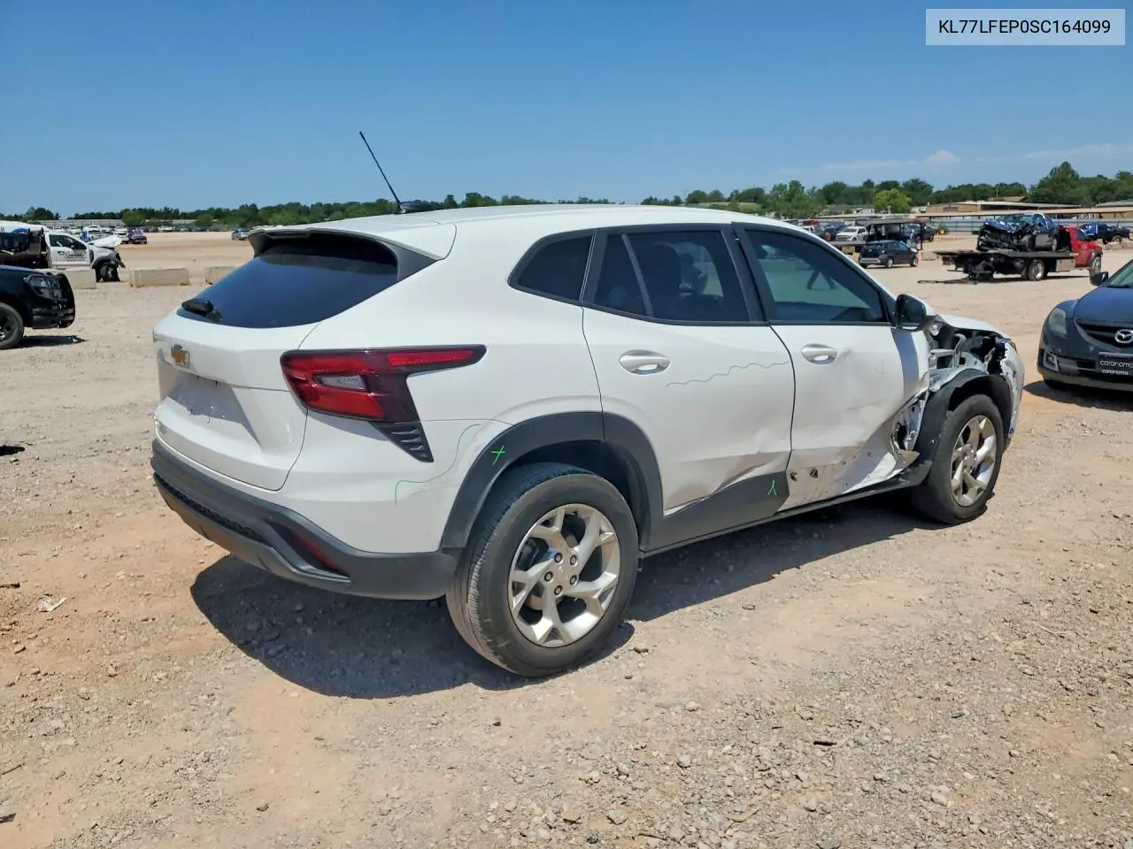 2025 Chevrolet Trax VIN: KL77LFEP0SC164099 Lot: 60011616
