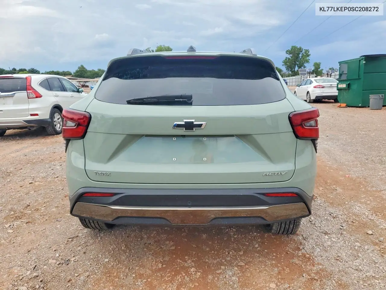 2025 Chevrolet Trax Activ VIN: KL77LKEP0SC208272 Lot: 61084456