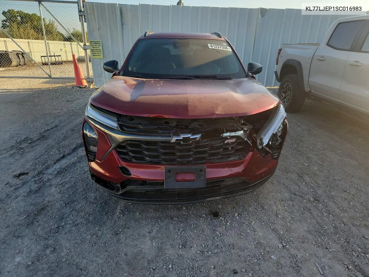 2025 Chevrolet Trax 2Rs VIN: KL77LJEP1SC016983 Lot: 61237556