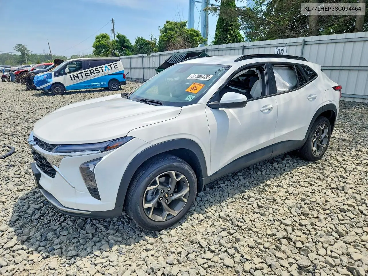 2025 Chevrolet Trax 1Lt VIN: KL77LHEP3SC094464 Lot: 61306426