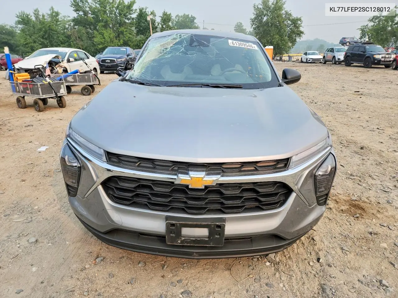 2025 Chevrolet Trax Ls VIN: KL77LFEP2SC128012 Lot: 61309546