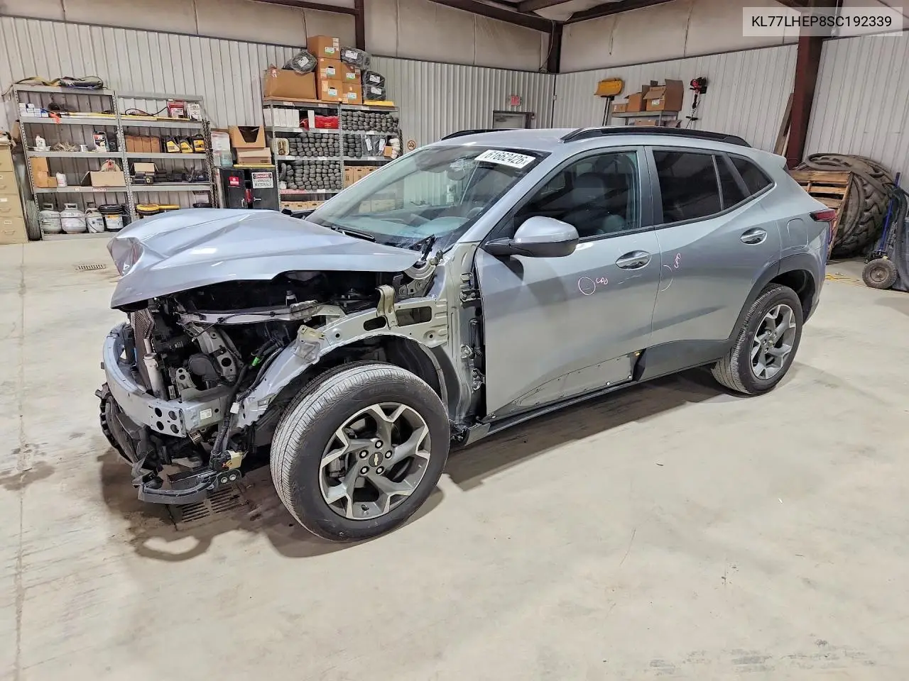 2025 Chevrolet Trax 1Lt VIN: KL77LHEP8SC192339 Lot: 61662426
