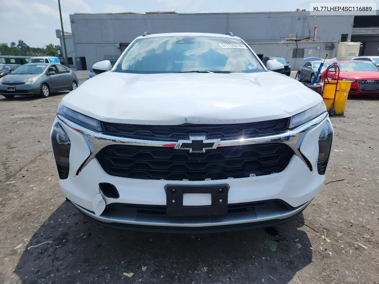 2025 Chevrolet Trax 1Lt VIN: KL77LHEP4SC116889 Lot: 61750216