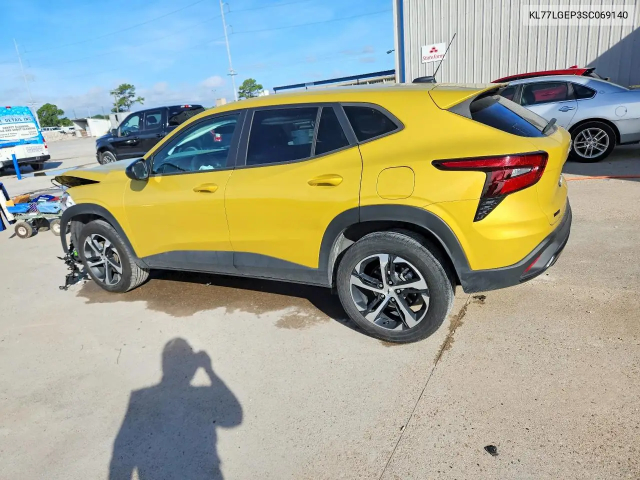 2025 Chevrolet Trax 1Rs VIN: KL77LGEP3SC069140 Lot: 62106706