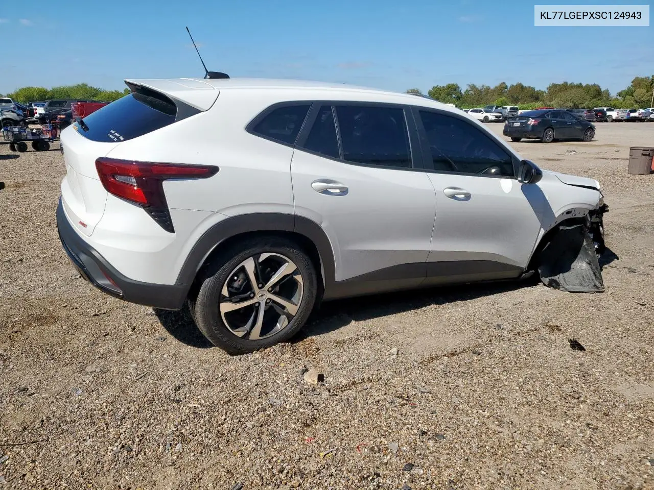 KL77LGEPXSC124943 2025 Chevrolet Trax 1Rs