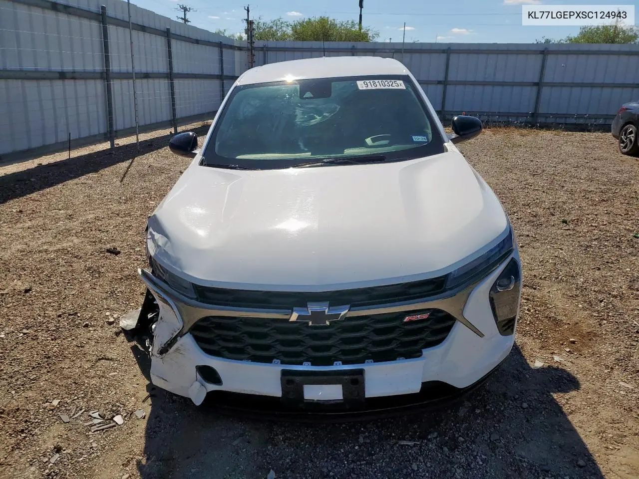 KL77LGEPXSC124943 2025 Chevrolet Trax 1Rs