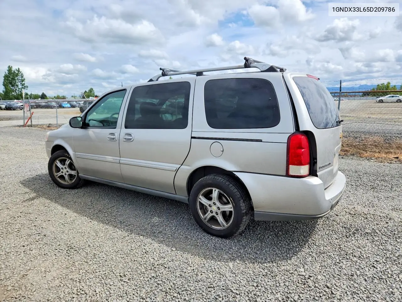 2005 Chevrolet Uplander Lt VIN: 1GNDX33L65D209786 Lot: 51456356