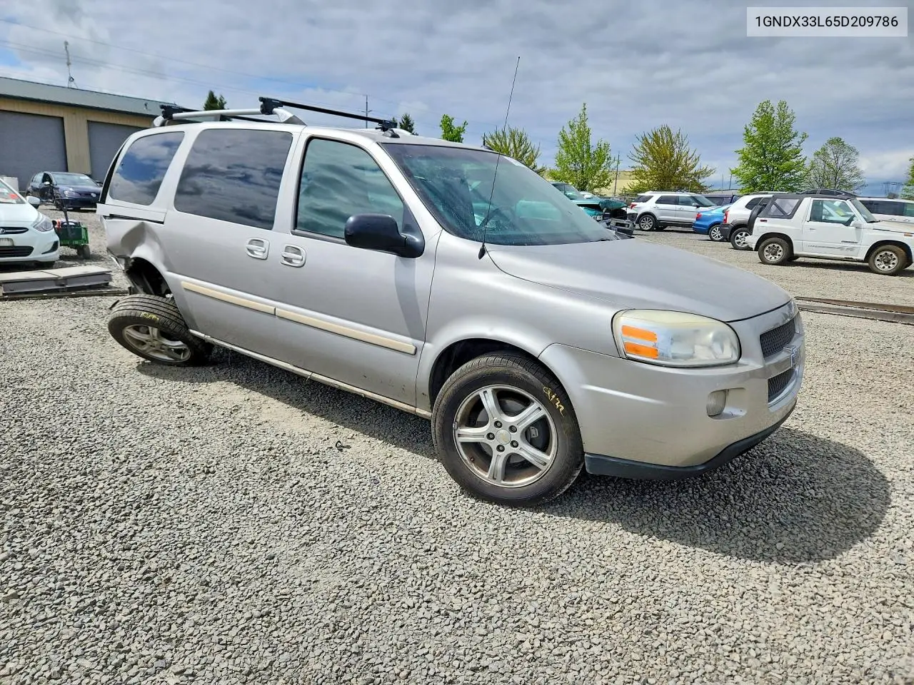 2005 Chevrolet Uplander Lt VIN: 1GNDX33L65D209786 Lot: 51456356