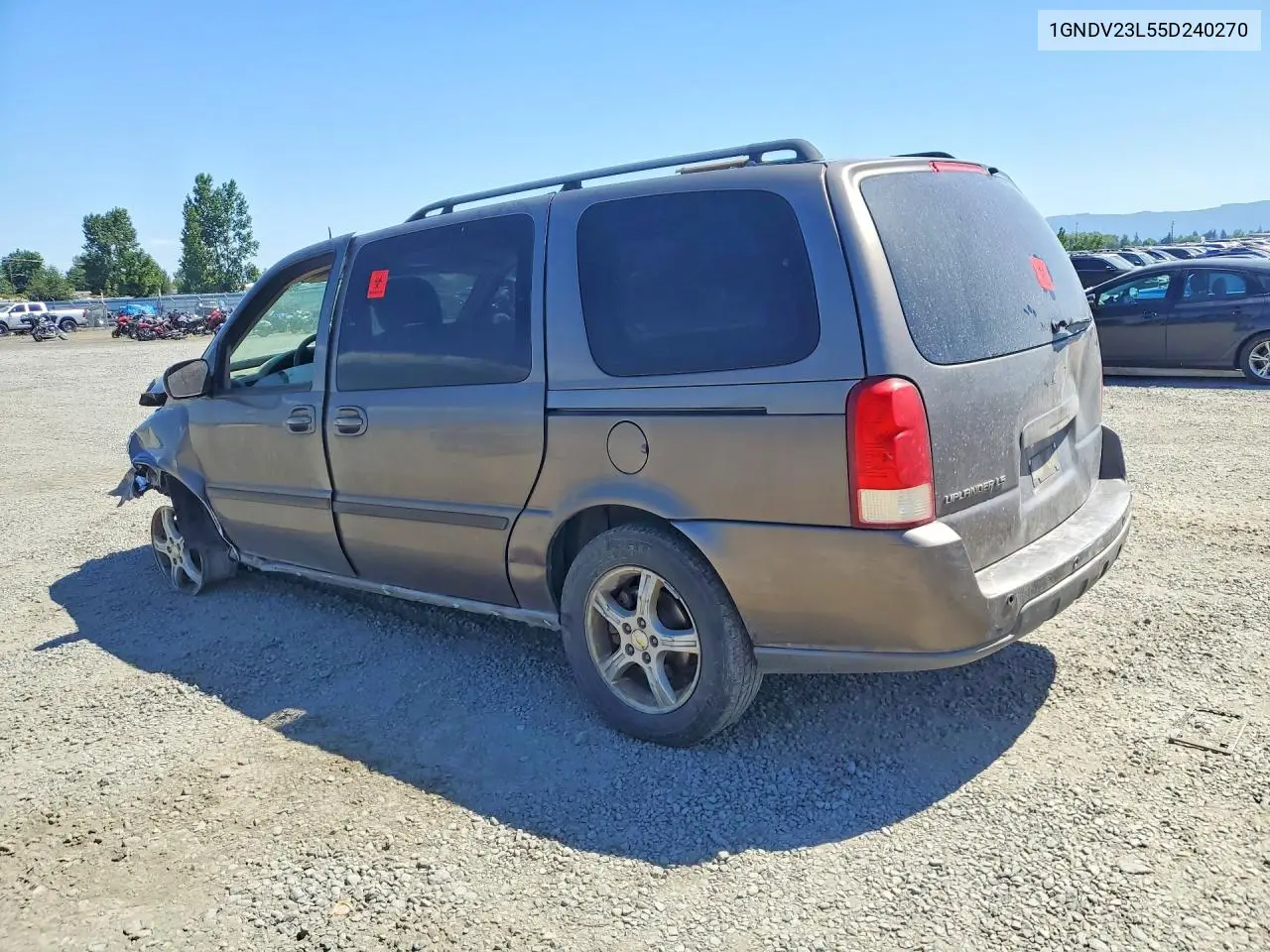 2005 Chevrolet Uplander Ls VIN: 1GNDV23L55D240270 Lot: 57682436
