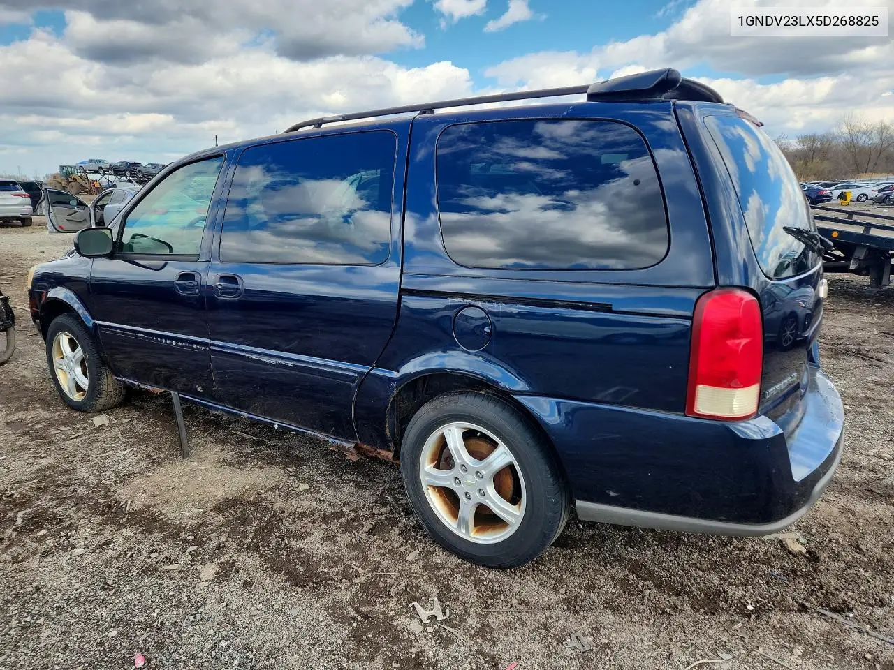 2005 Chevrolet Uplander Ls VIN: 1GNDV23LX5D268825 Lot: 61063476