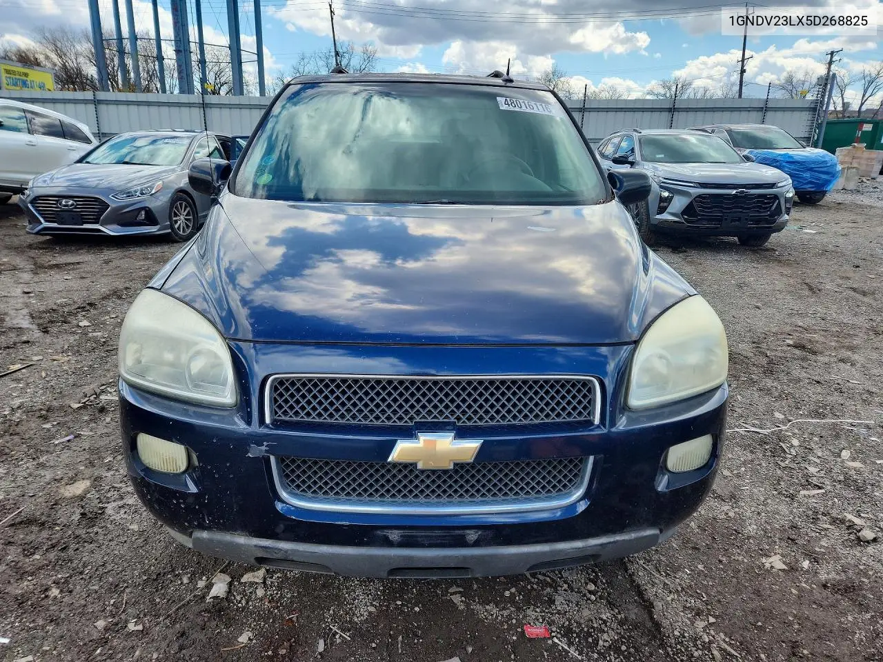 2005 Chevrolet Uplander Ls VIN: 1GNDV23LX5D268825 Lot: 61063476