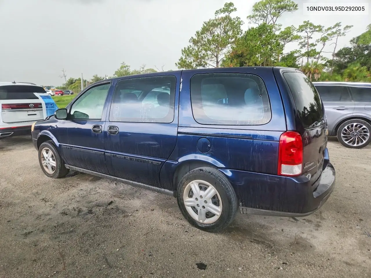 2005 Chevrolet Uplander VIN: 1GNDV03L95D292005 Lot: 61751286