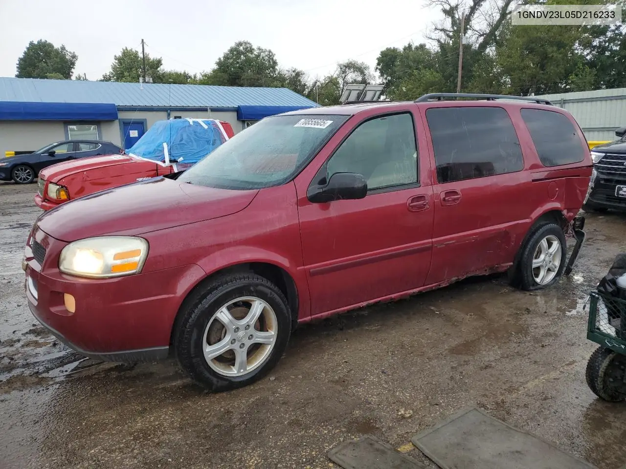 2005 Chevrolet Uplander VIN: 1GNDV23L05D216233 Lot: 70855605