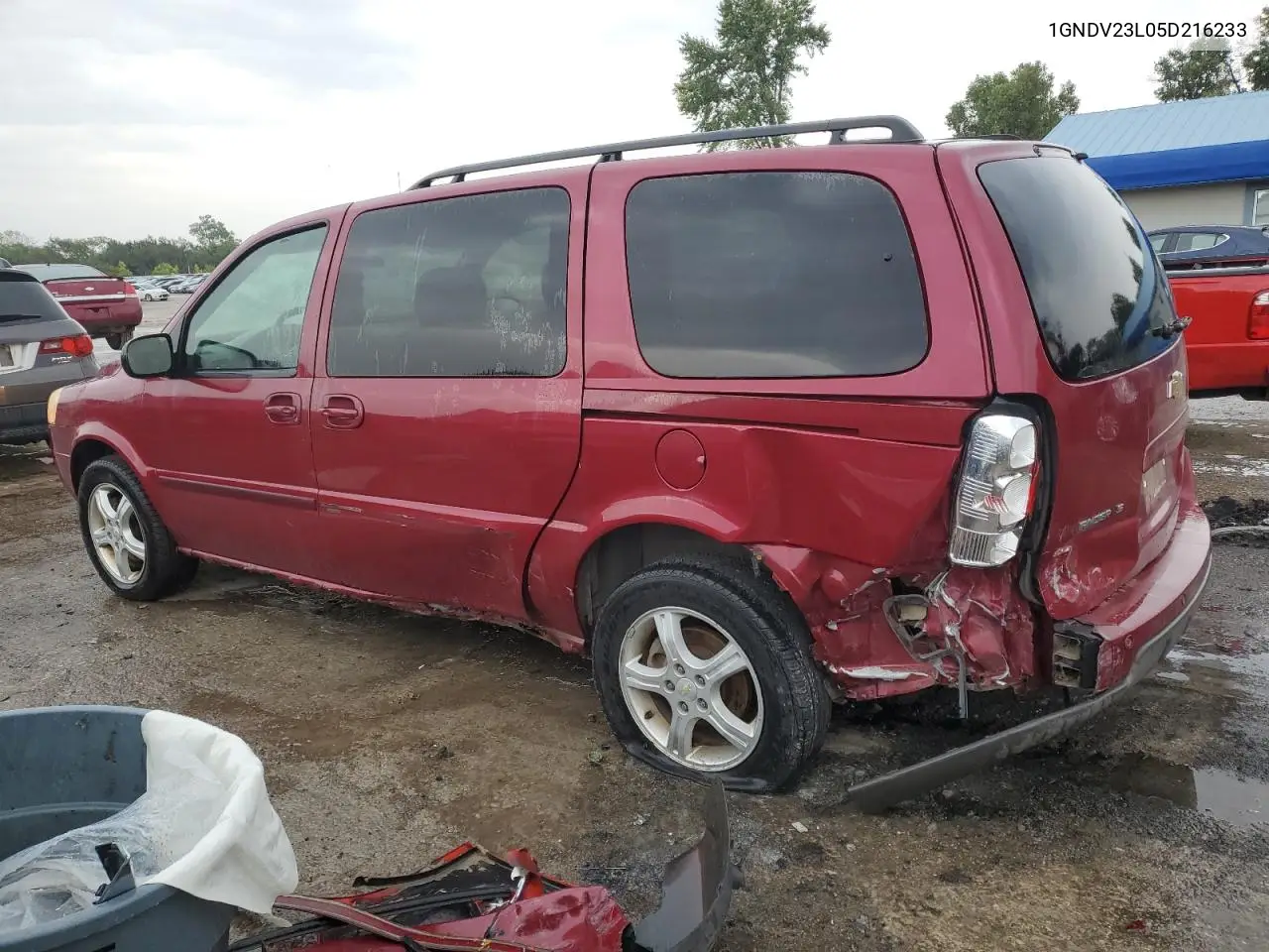 2005 Chevrolet Uplander VIN: 1GNDV23L05D216233 Lot: 70855605
