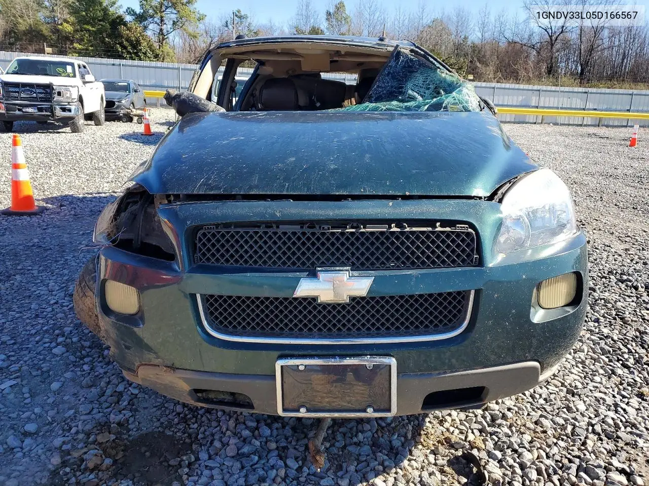 2005 Chevrolet Uplander Lt VIN: 1GNDV33L05D166567 Lot: 72451535