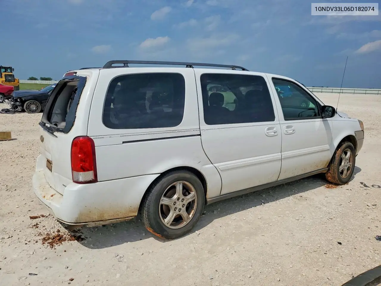 2006 Chevrolet Uplander Lt VIN: 1GNDV33L06D182074 Lot: 51158706