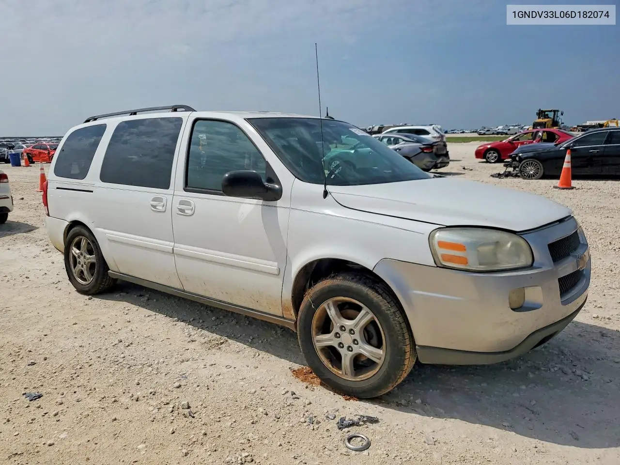 2006 Chevrolet Uplander Lt VIN: 1GNDV33L06D182074 Lot: 51158706