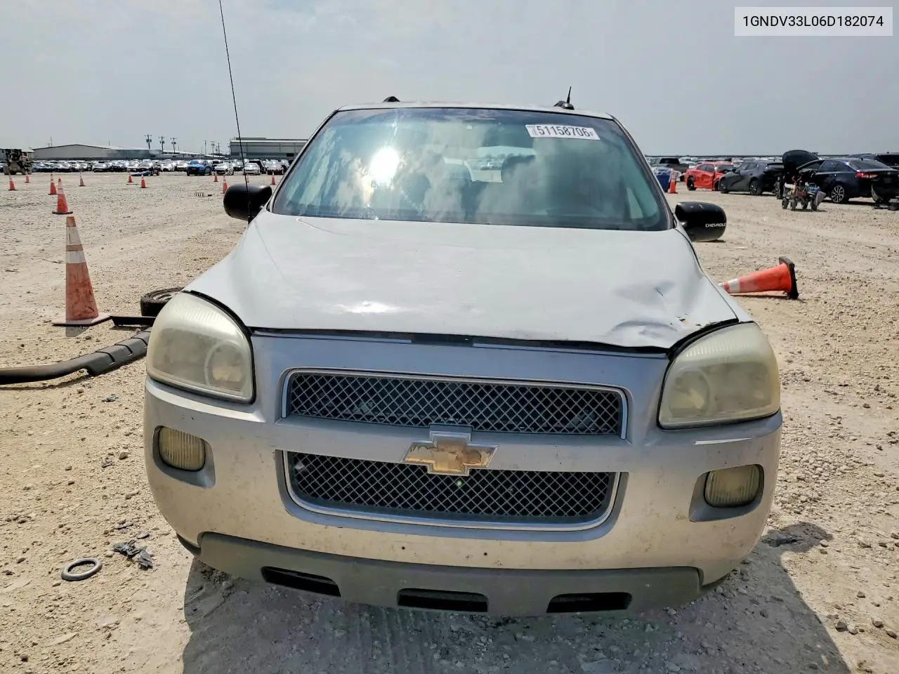 2006 Chevrolet Uplander Lt VIN: 1GNDV33L06D182074 Lot: 51158706