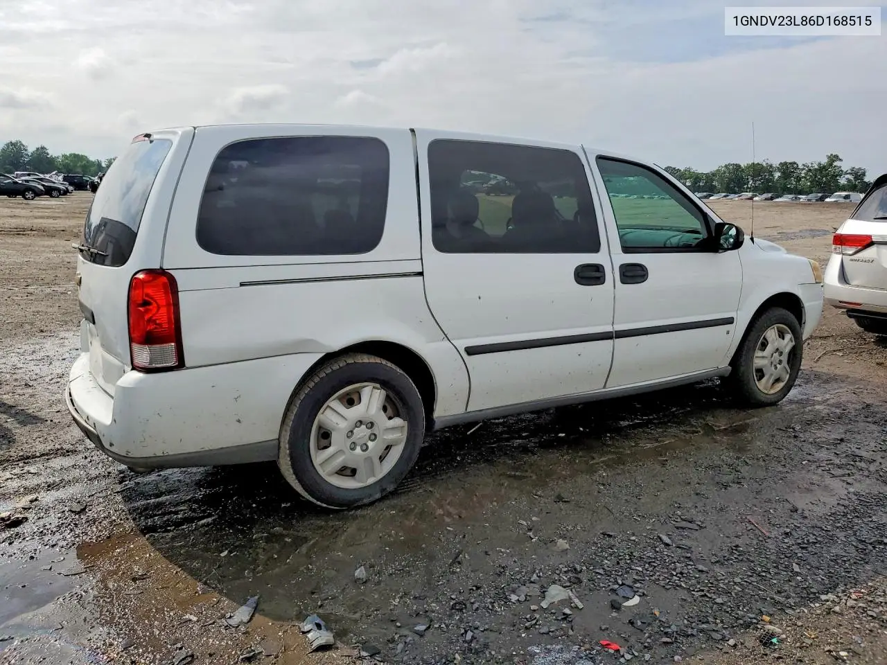 2006 Chevrolet Uplander Ls VIN: 1GNDV23L86D168515 Lot: 54649186