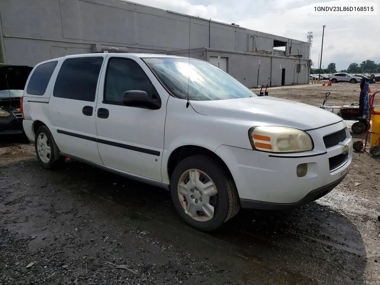 2006 Chevrolet Uplander Ls VIN: 1GNDV23L86D168515 Lot: 54649186