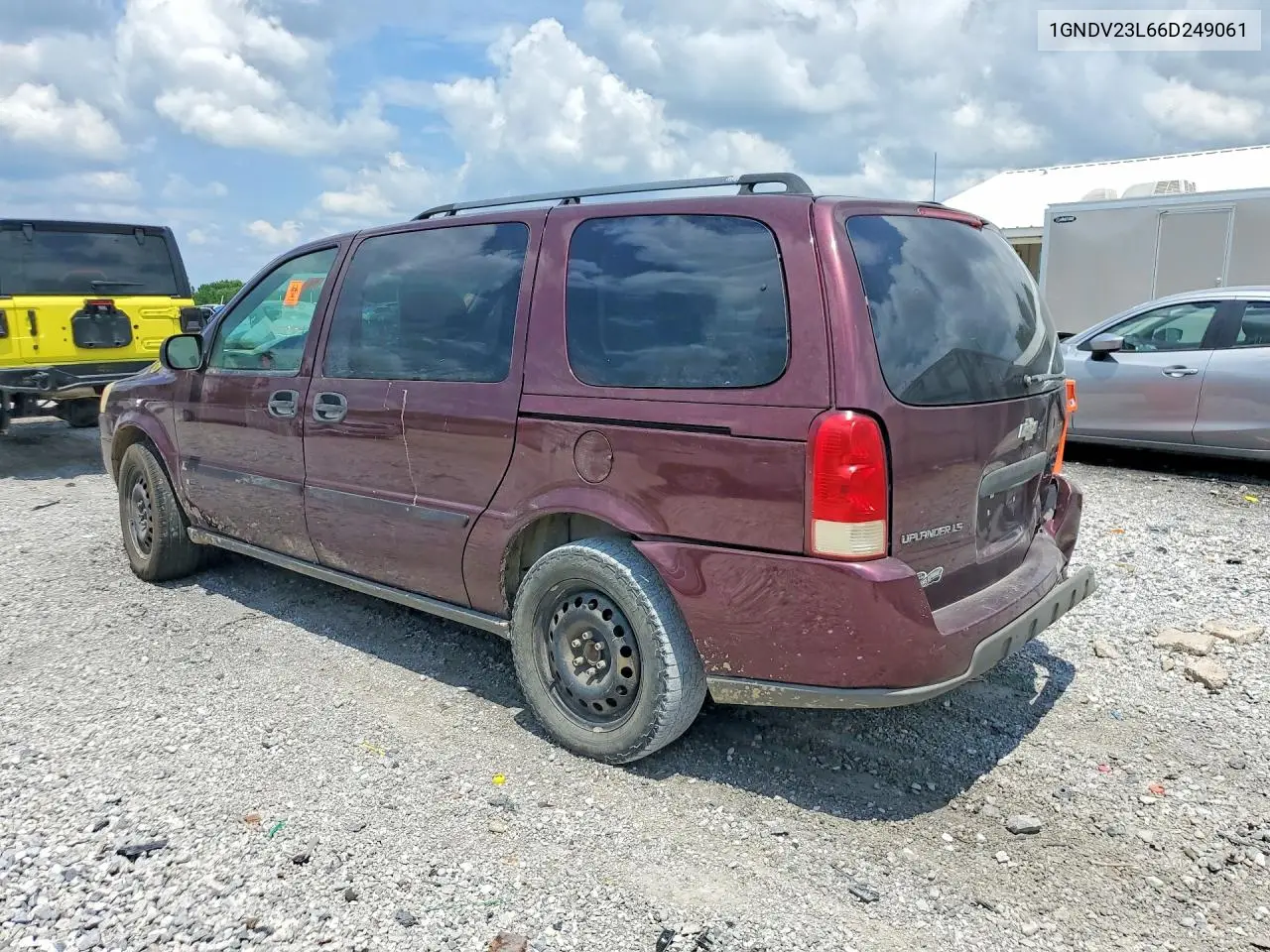 2006 Chevrolet Uplander Ls VIN: 1GNDV23L66D249061 Lot: 56223876