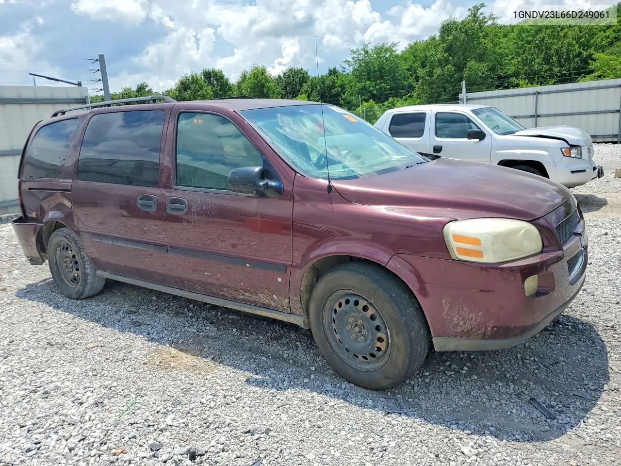 2006 Chevrolet Uplander Ls VIN: 1GNDV23L66D249061 Lot: 56223876