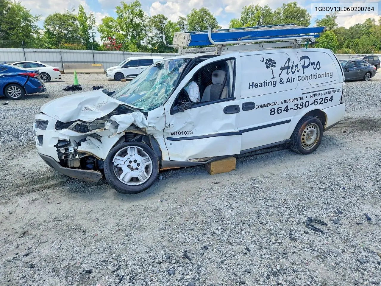 2006 Chevrolet Uplander Incomplete VIN: 1GBDV13L06D200784 Lot: 60380176