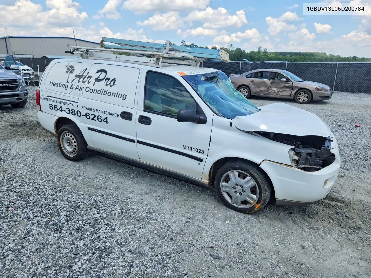 2006 Chevrolet Uplander Incomplete VIN: 1GBDV13L06D200784 Lot: 60380176