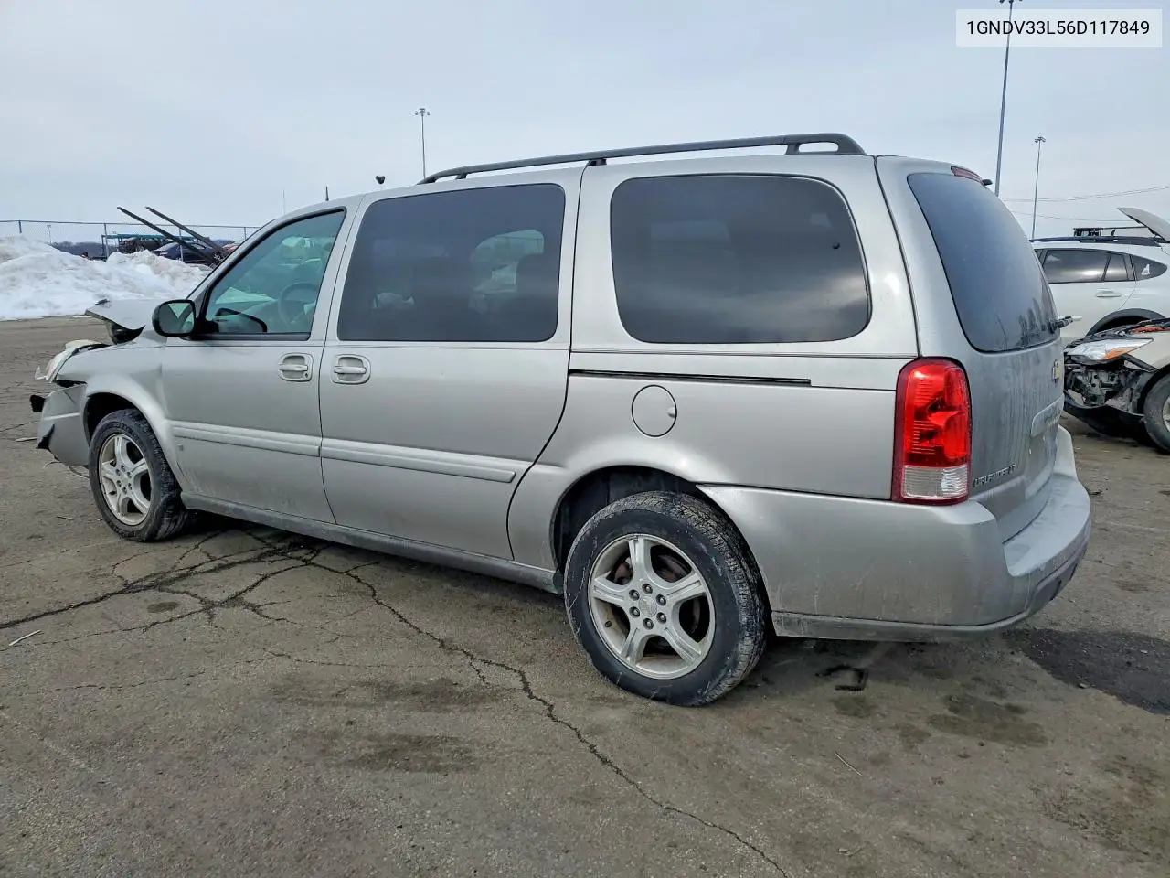 2006 Chevrolet Uplander Lt VIN: 1GNDV33L56D117849 Lot: 77103585