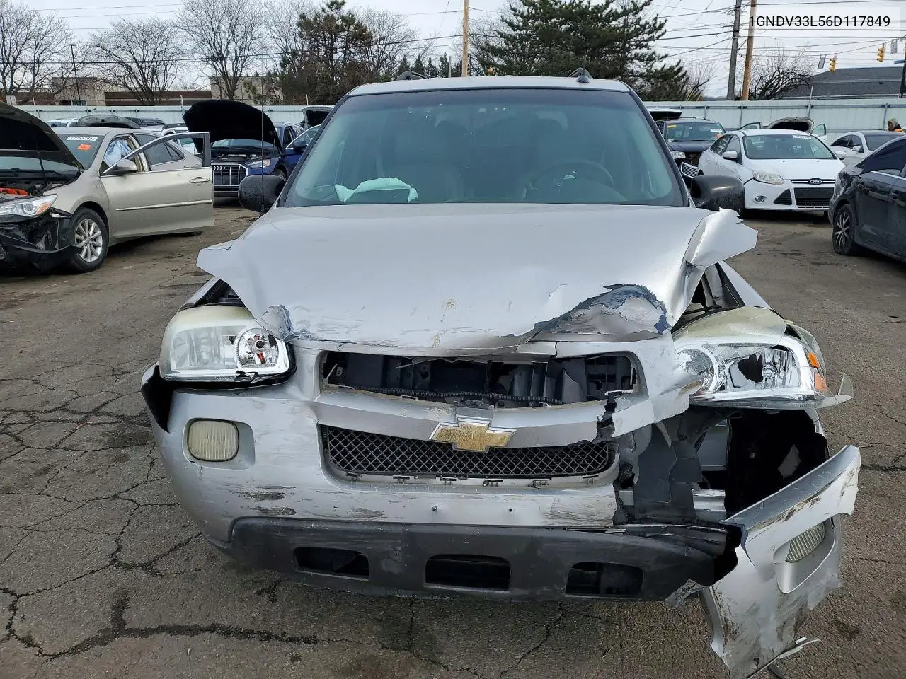 2006 Chevrolet Uplander Lt VIN: 1GNDV33L56D117849 Lot: 77103585
