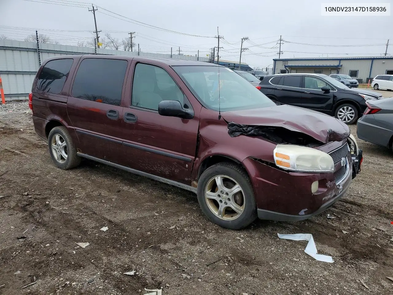 2007 Chevrolet Uplander Ls VIN: 1GNDV23147D158936 Lot: 41997776