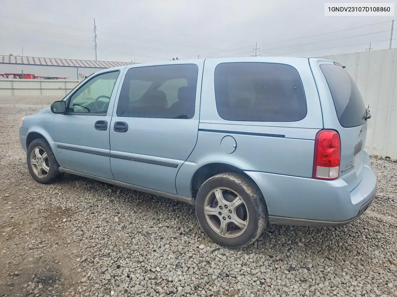2007 Chevrolet Uplander Ls VIN: 1GNDV23107D108860 Lot: 51318746