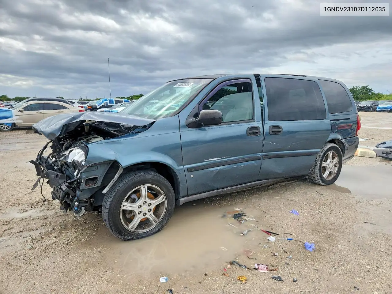 2007 Chevrolet Uplander Ls VIN: 1GNDV23107D112035 Lot: 55382626
