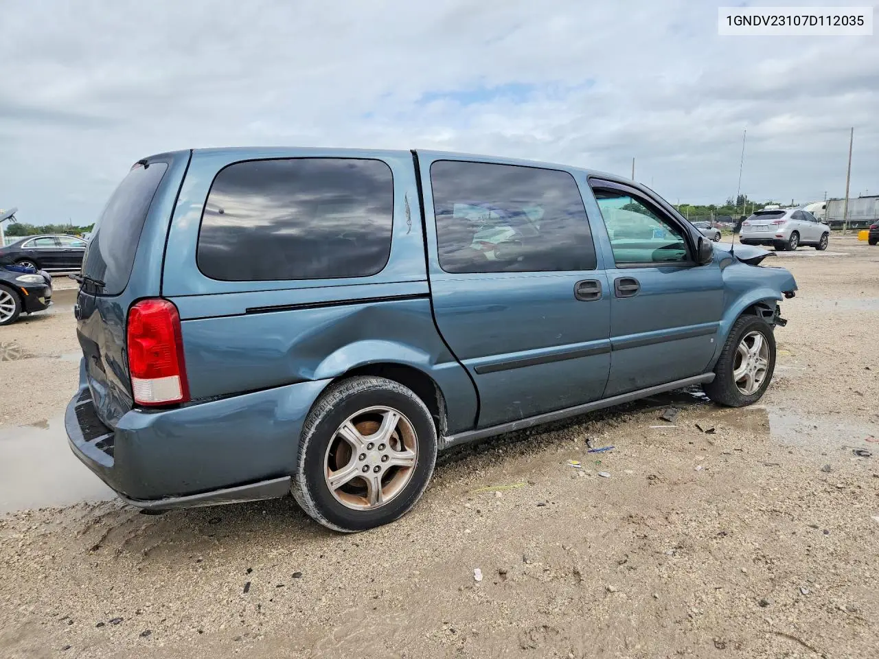 2007 Chevrolet Uplander Ls VIN: 1GNDV23107D112035 Lot: 55382626