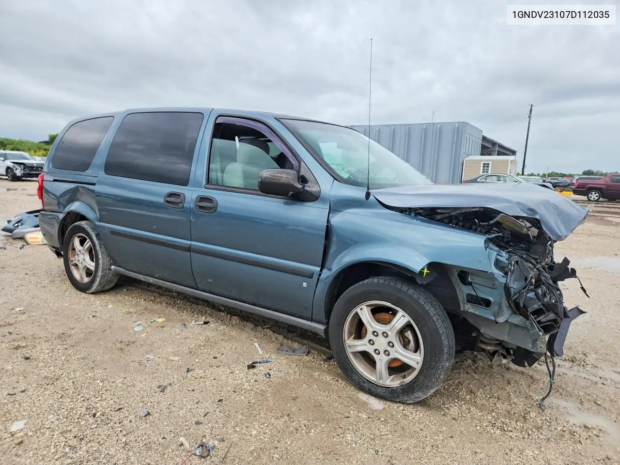 2007 Chevrolet Uplander Ls VIN: 1GNDV23107D112035 Lot: 55382626