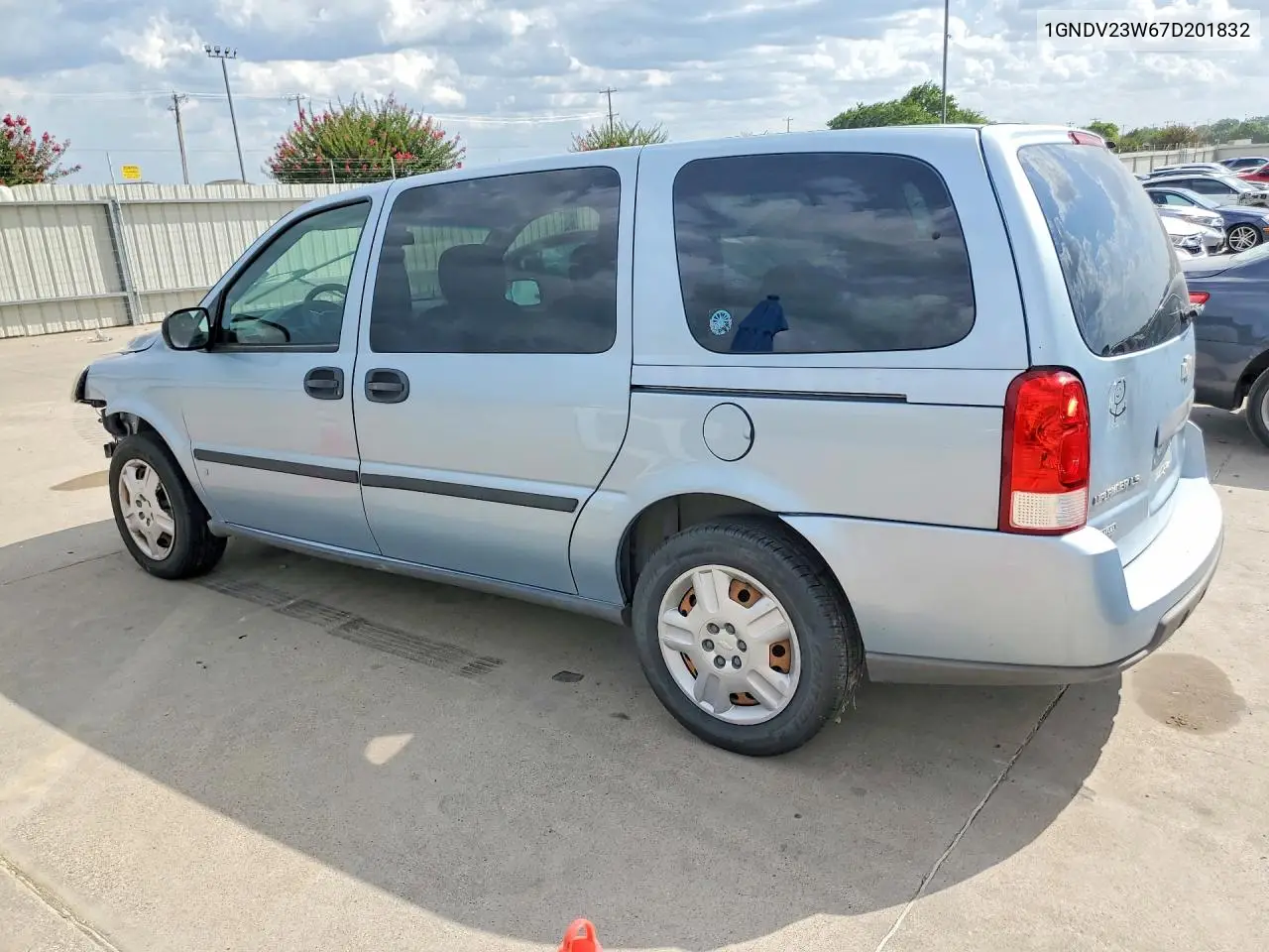 2007 Chevrolet Uplander Ls VIN: 1GNDV23W67D201832 Lot: 59886816