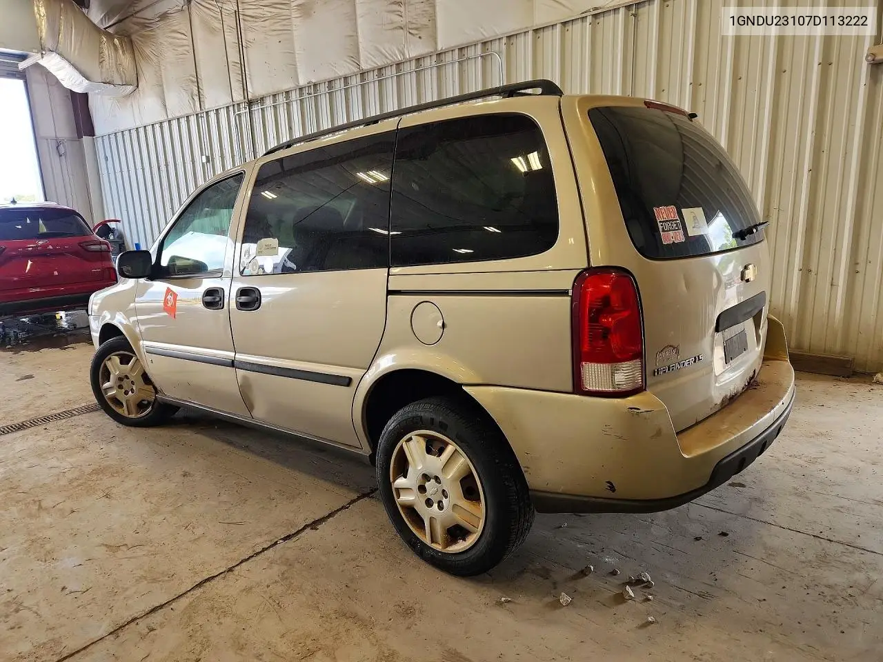 2007 Chevrolet Uplander Ls VIN: 1GNDU23107D113222 Lot: 60649266