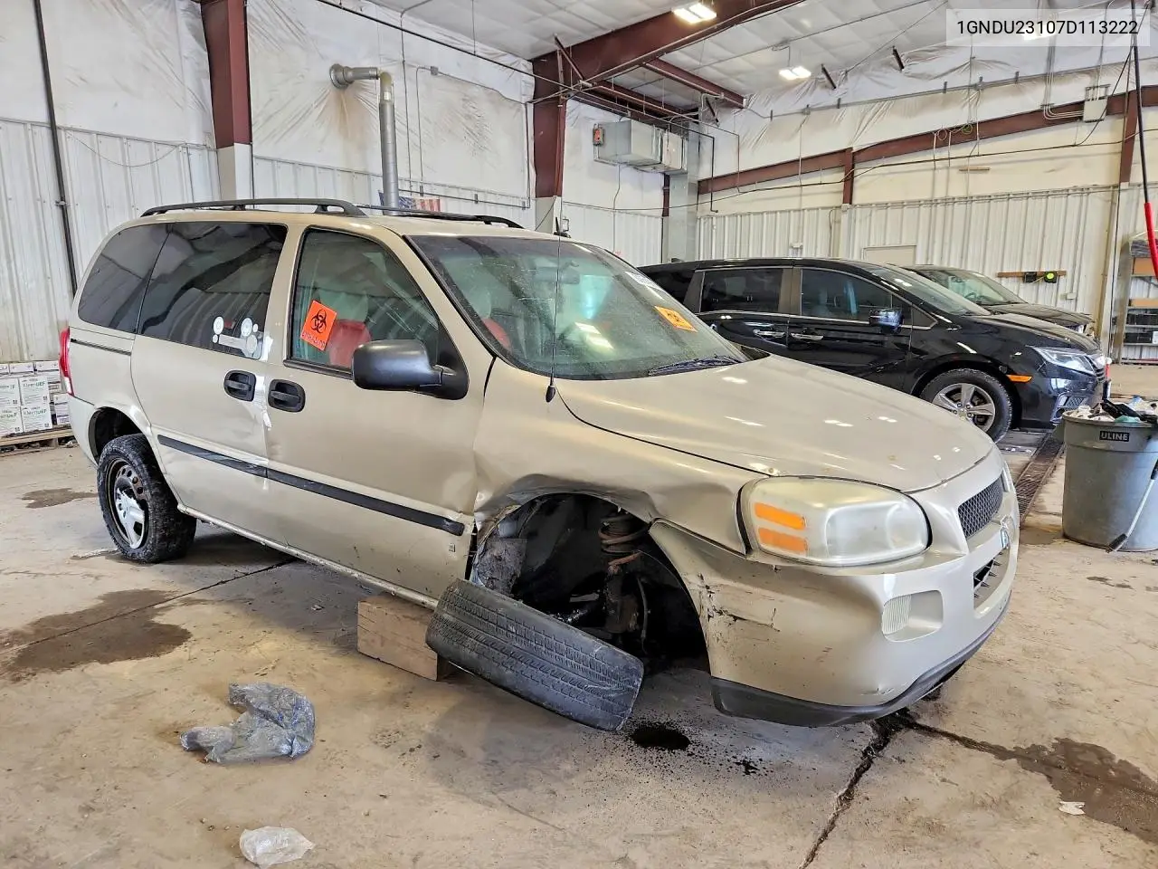 2007 Chevrolet Uplander Ls VIN: 1GNDU23107D113222 Lot: 60649266