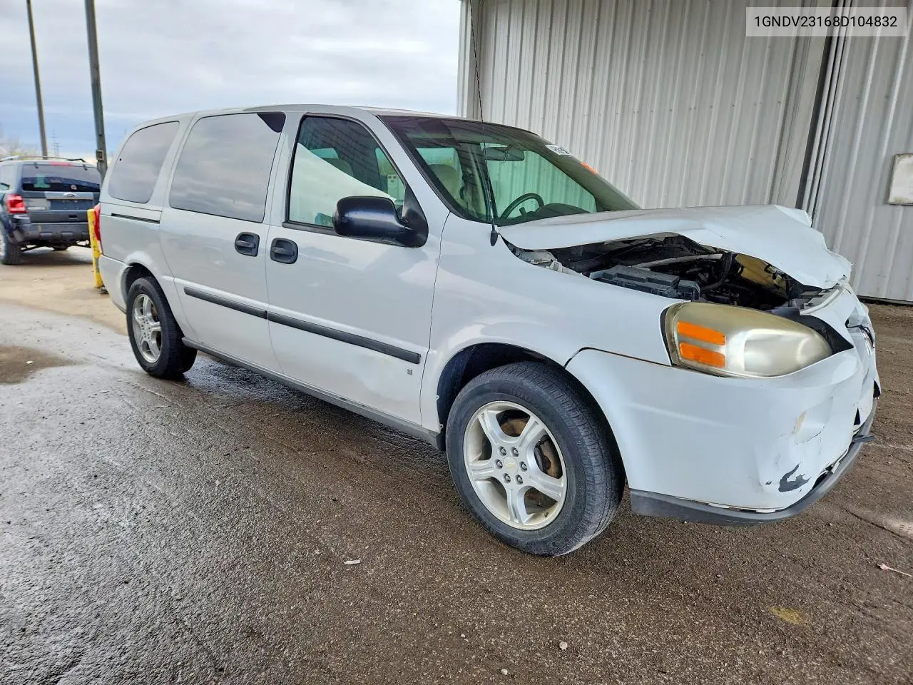2008 Chevrolet Uplander Ls VIN: 1GNDV23168D104832 Lot: 49589186