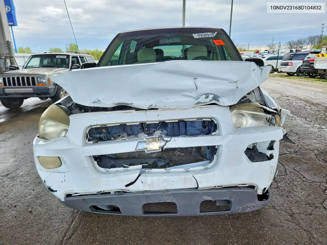 2008 Chevrolet Uplander Ls VIN: 1GNDV23168D104832 Lot: 49589186