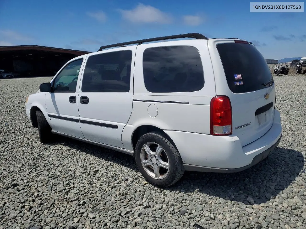 2008 Chevrolet Uplander Ls VIN: 1GNDV231X8D127563 Lot: 54323096