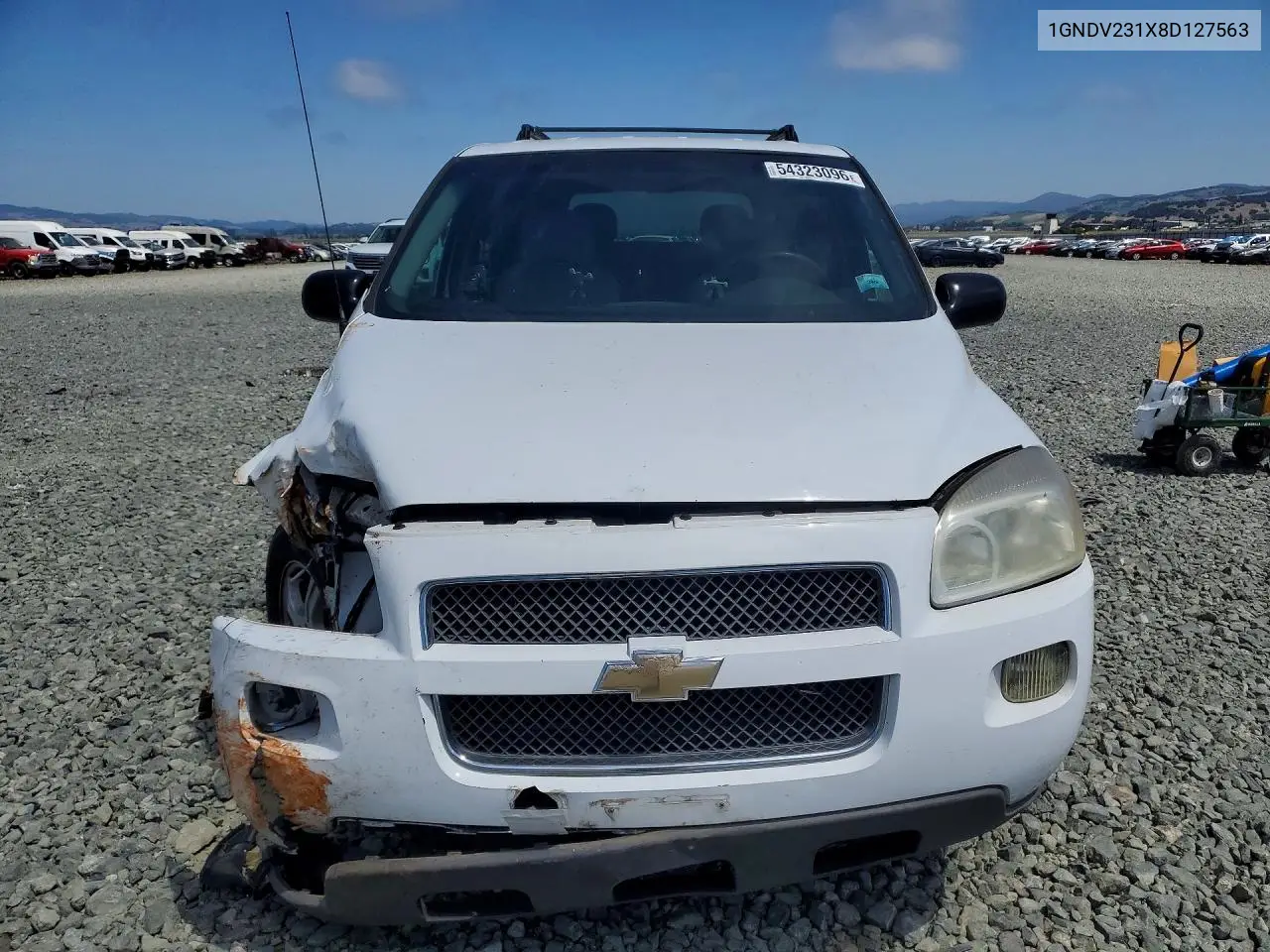 2008 Chevrolet Uplander Ls VIN: 1GNDV231X8D127563 Lot: 54323096