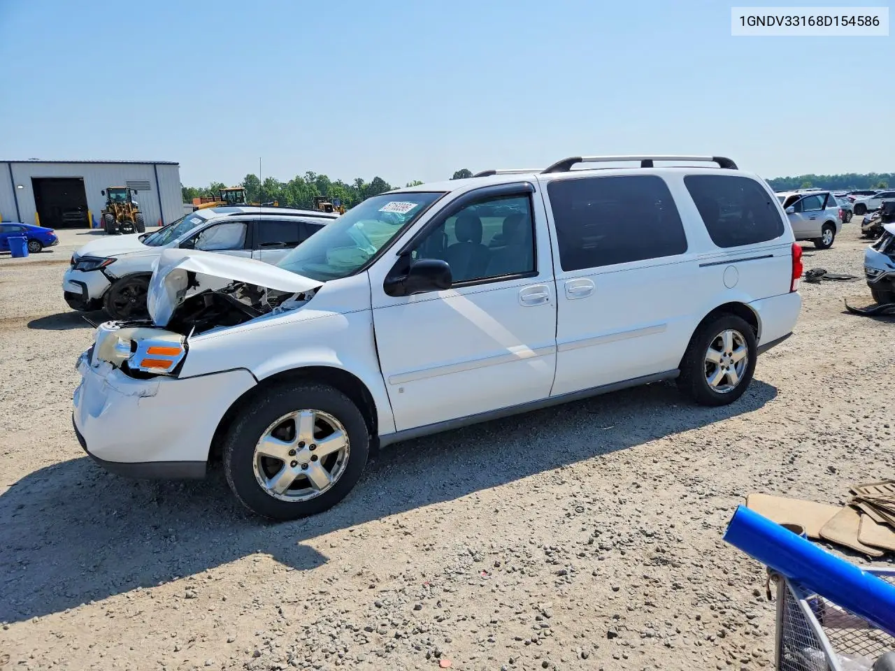 2008 Chevrolet Uplander Lt VIN: 1GNDV33168D154586 Lot: 57163396