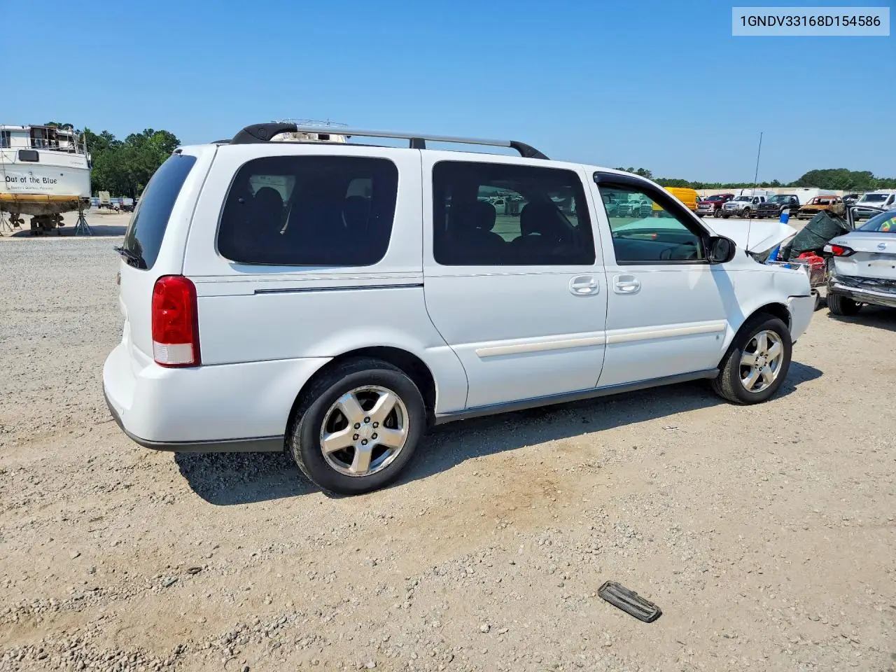 2008 Chevrolet Uplander Lt VIN: 1GNDV33168D154586 Lot: 57163396