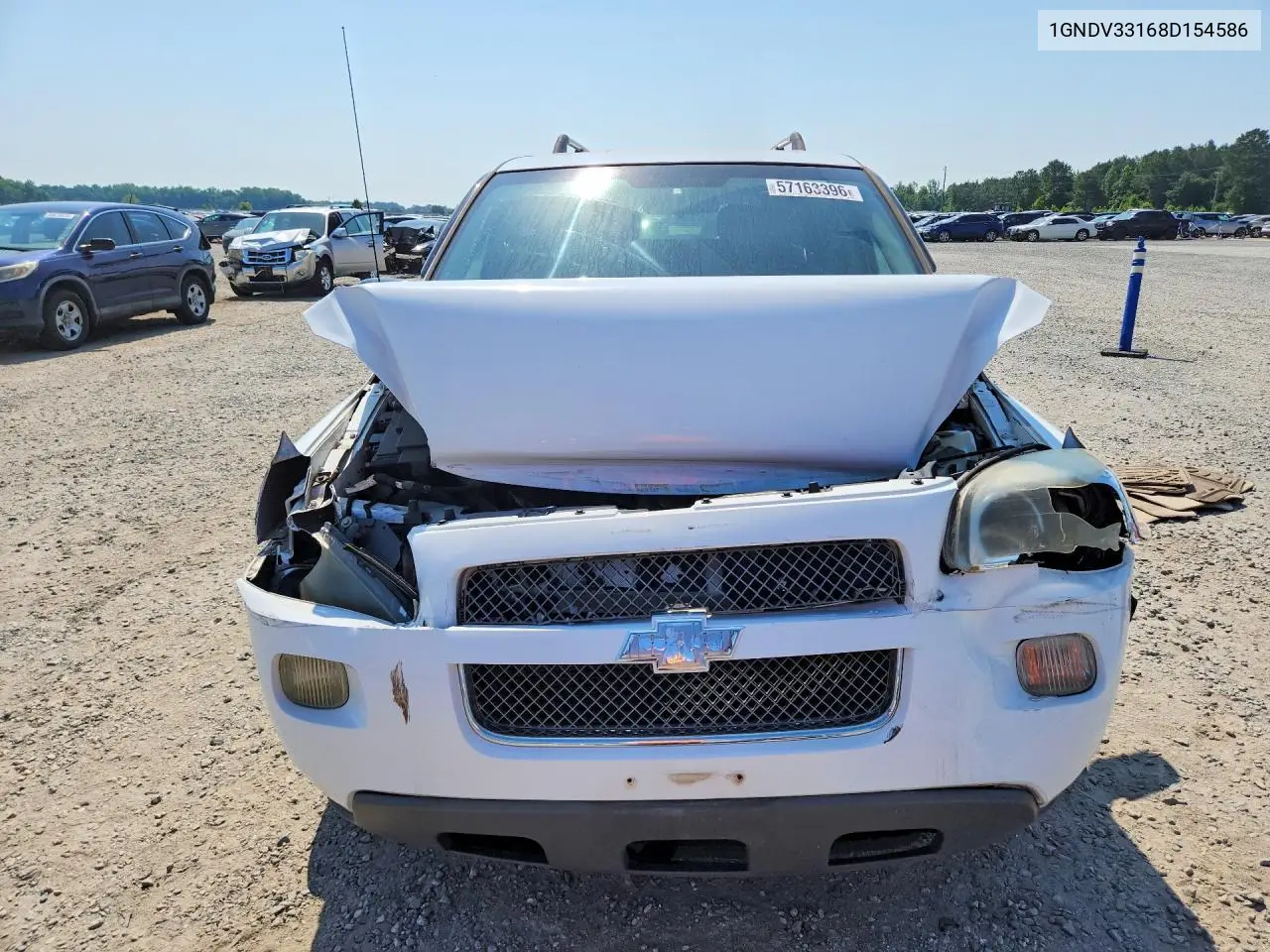 2008 Chevrolet Uplander Lt VIN: 1GNDV33168D154586 Lot: 57163396